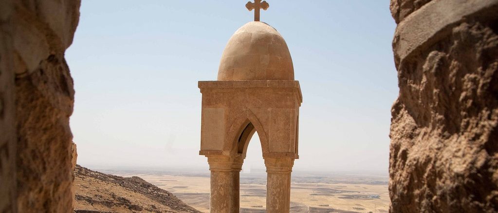 Blick von einem christlichen Kloster auf die Ninive-Ebene