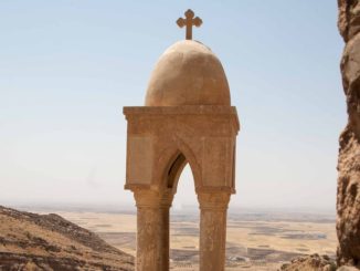 Blick von einem christlichen Kloster auf die Ninive-Ebene