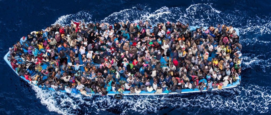Masseneinwanderung im Mittelmeer: Lampedusa-Route. Nur fünf Prozent sind tatsächlich Flüchtlinge im Sinne der geltenden, großzügigen Bestimmungen. Die neuesten Zahlen des italienischen Innenministeriums.