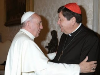 Kardinal Braz de Aviz und Papst Franziskus