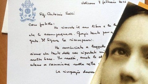 Brief von Papst Franziskus an Antonio Socci