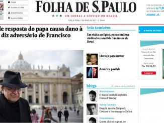 Interview von Kardinal Burke im Folha de Sao Paulo: Äußerungen des Papstes sind zu unterscheiden zwischen solchen, die Teil des Lehramtes sind, und solchen, die Privatmeinungen sind.