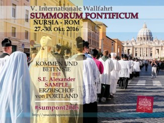 Ankündigung der V. Internationalen Wallfahrt Summorum Pontificum zum Grab des Apostels Petrus nach Rom