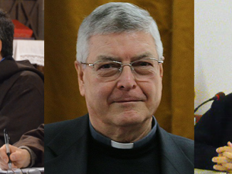 Die seit Juni 2015 als Nachfolger von Pater Fidenzio Volpi amtierenden drei Kommissare der Franziskaner der Immakulata