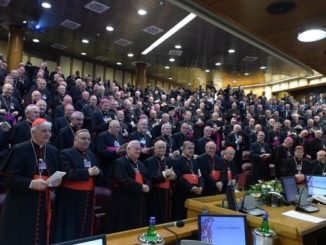 Franziskus am Pfingstmontag vor der Italienischen Bischofskonferenz