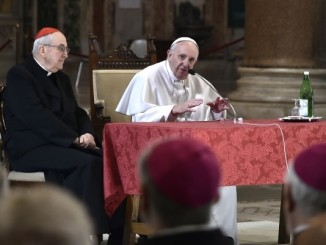 Freie Rede von Papst Franziskus in der Lateranbasilika an den römischen Klerus