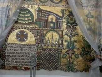 Geburtskirche in Bethlehem: Siebter Engel der prachtvollen Mosaike entdeckt