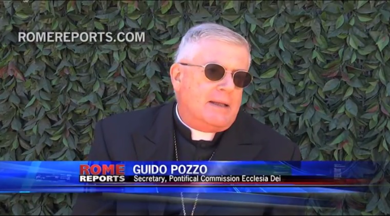 Kurienerzbischof Guido Pozzo über die Gespräche mit der Piusbruderschaft