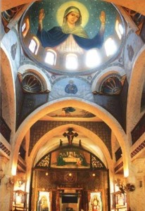 Ikonostase und Kuppel von Zaytoun: Muslimbrüder wollten an Allerheiligen die Kirche stürmen