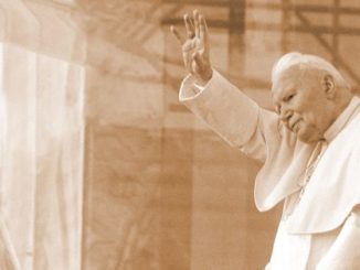 Johannes Paul II. 2002 beim Weltjugendtag in Toronto