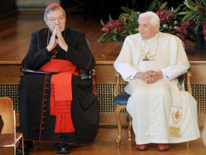 Kardinal George Pell und Papst Benedikt XVI.: Der Kardinal warnt vor fataler Beschäfigung der Menschenrechte durch Einschränkung der Religionsfreiheit