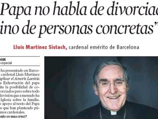 Interview von Kardinal Sistach mit "La Vanguardia". Die Informationspolitik des "Osservatore Romano".