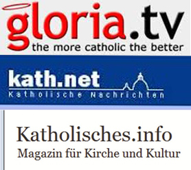 Kath.net Gloria.tv Katholisches.info: Papst Franziskus und der Umbruch bei den unabhängigen katholischen Nachrichtenseiten