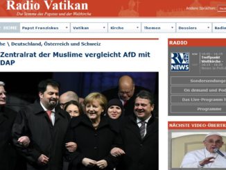Radio Vatikan: Muslime vergleichen AfD mit NSDAP