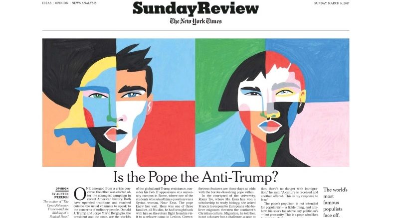 New York Times Ivereigh Franziskus Anti-Trump