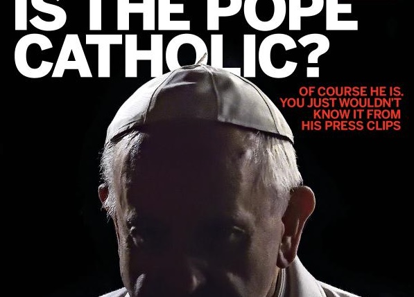 Newsweek: Titelseite mit Papst Franziskus