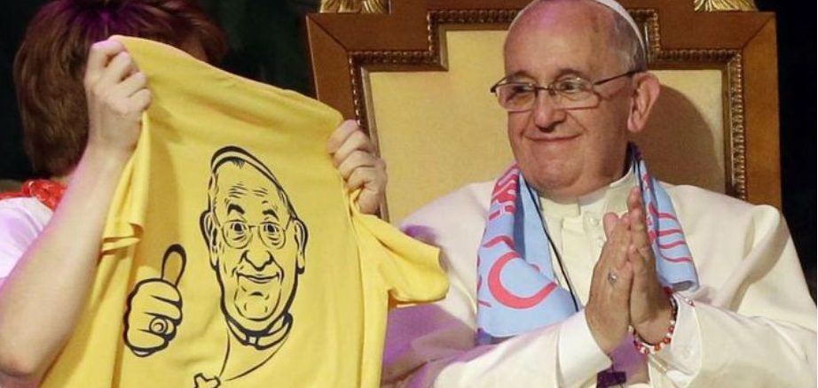 Papst Franziskus 2015 in Lateinamerika