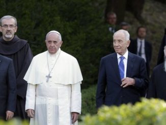 Papst Franziskus Simon Peres Mahmud Abbas