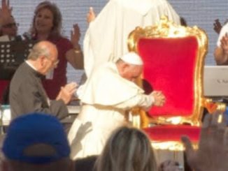 Papst Franziskus beim Treffen der Charistamtischen Erneuerung 2014 in Rom
