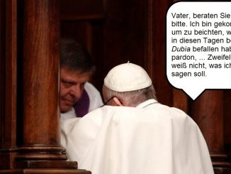 Papst Franziskus bekommt Zweifel