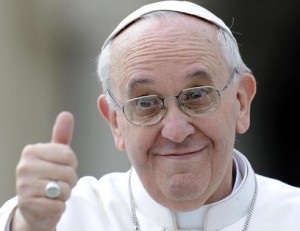Papst Franziskus irritiert