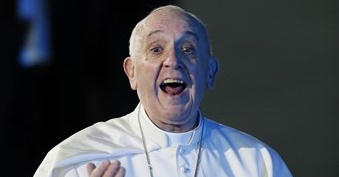 Papst Franziskus: das Bild wurde von Radio Vatikan im Zusammenhang mit dem nachsynodalen Schreiben Amoris Laetitia veröffentlicht