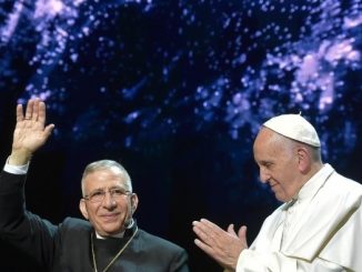 Papst Franziskus und Munib Younan, der Präsident des Lutherischen Weltbundes