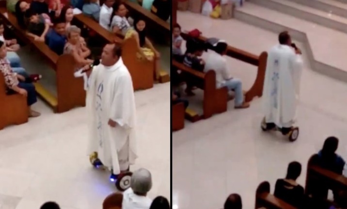 Philippinischer Priester entschuldigte sich für seine Showeinlage während der Christmette