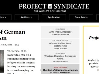 Project Syndicate - einige Fakten