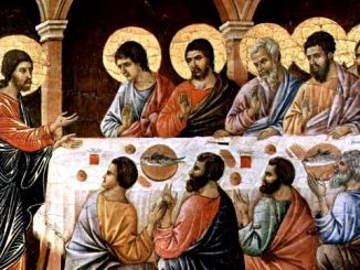 Sakramentales Priestertum, eingesetzt von Jesus beim Letzten Abendmahl am Gründonnerstag
