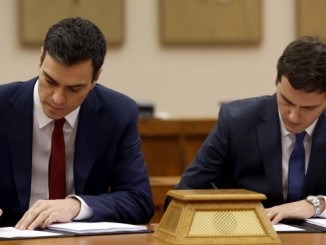 Sanchez (PSOE) und Rivera (Ciudadanos)