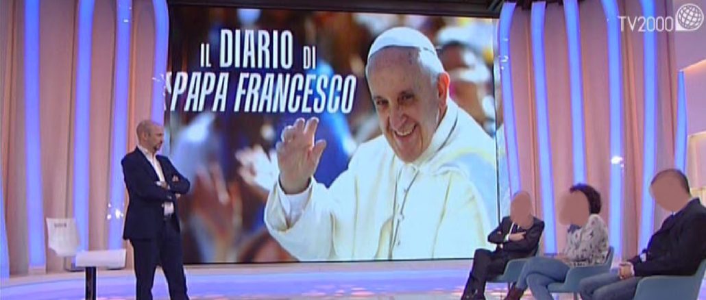TV2000, der Sender der katholischen Bischöfe (das Bild zeigt nicht die Sendung vom 6. Juni)