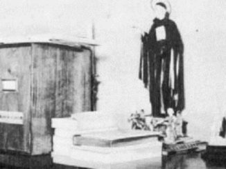 Tresor in der Privatwohnung von Papst Pius XII. 1957