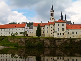 Das 1259 gegründete, 1941/1950 aufgehobene und 1990 wiederbelebte Zisterzienserkloster Hohenfurth in Südböhmen