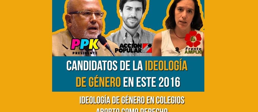 2016 fanden Präsidentschafts- und Parlamentswahlen in Peru statt. In allen linken und liberalen Parteien und Bündnissen finden sich Vertreter der Gender-Ideologie.