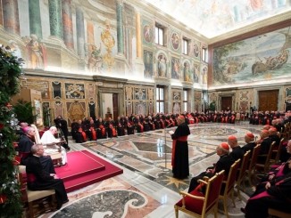 Weihnachtsbotschaft von Papst Franziskus an die Römische Botschaft: Zwölf Tugenden der Barmherzigkeit