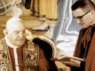 Johannes XXIII. und sein Sekretär Loris Capovilla