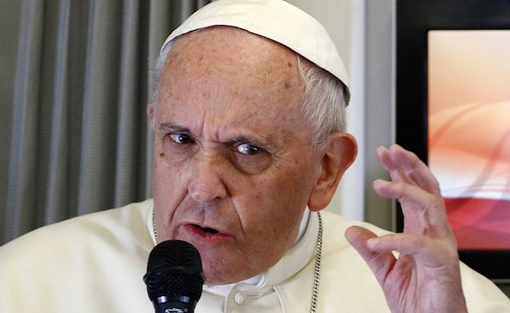 Papst Franziskus und eine Reihe von "Unfällen" in den vergangenen Monaten