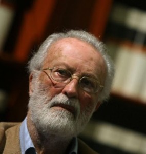 Eugenio Scalfari, ehemaliger Chefredakteur von La Repubblica, Atheist, Kirchengegner, Senator auf Lebenszeit, entstammt einer alten Freimaurerfamilie